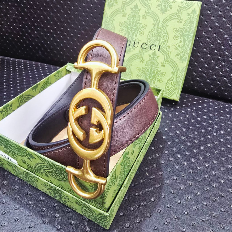 کمربند زنانه Gucci عرض ۲ سانتیمتر
