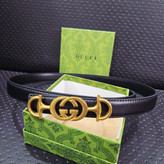 کمربند زنانه Gucci عرض ۲ سانتیمتر