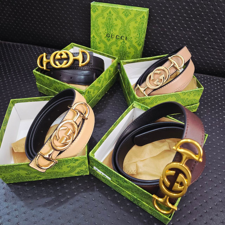 کمربند زنانه Gucci عرض ۲ سانتیمتر