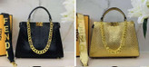 کیف فندی Fendi طرح پوست ماری | سایز ۲۲×۲۹