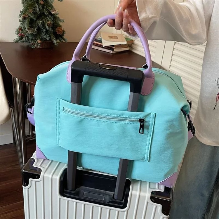 کیف دستی زنانه رنگی zi peng bag | مدل اسپرت با کیف کوچک